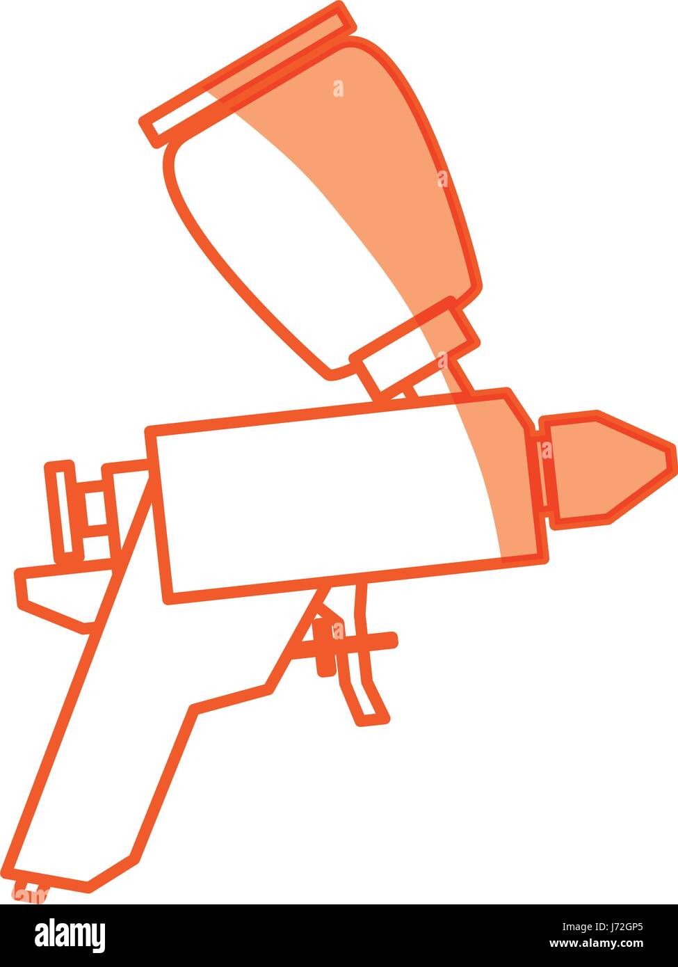 spray paint gun Stock Vector Image & Art Alamy