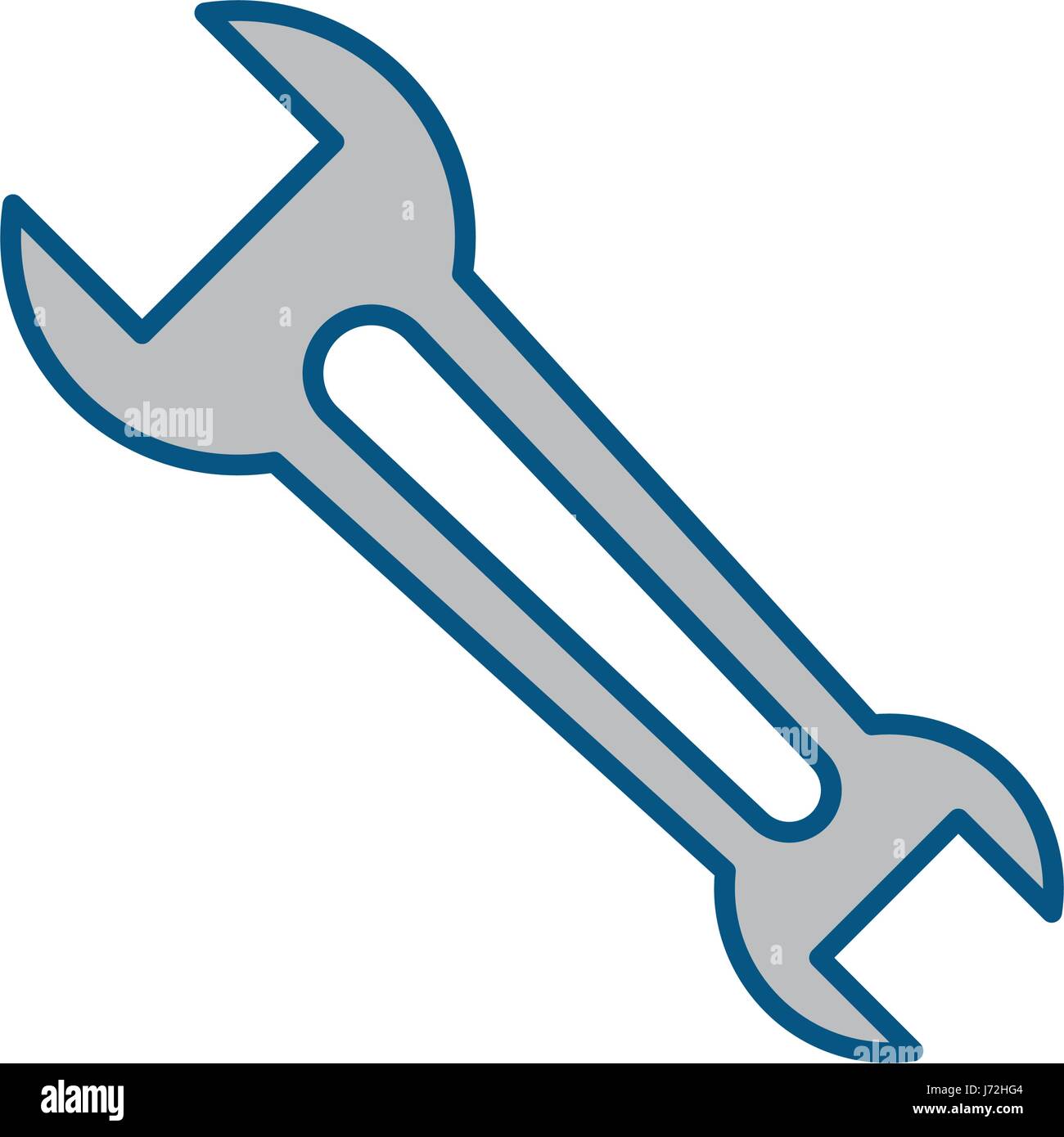 wrench tool object Stock Vector Image & Art Alamy