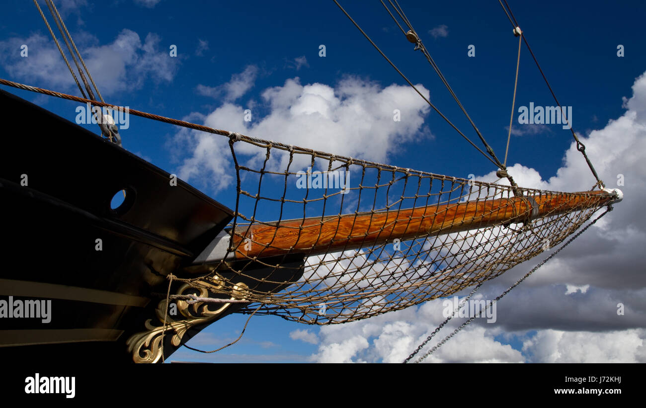 navigation seafaring beach seaside the beach seashore sailing ship sailing boat Stock Photo