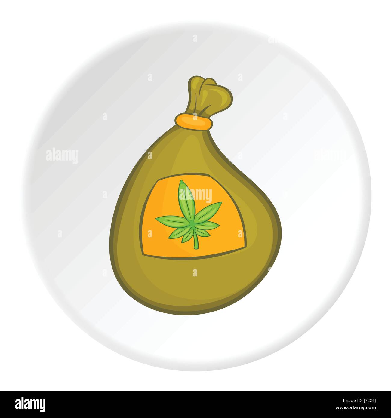 Cartoon bag weed hi-res stock photography and images - Alamy