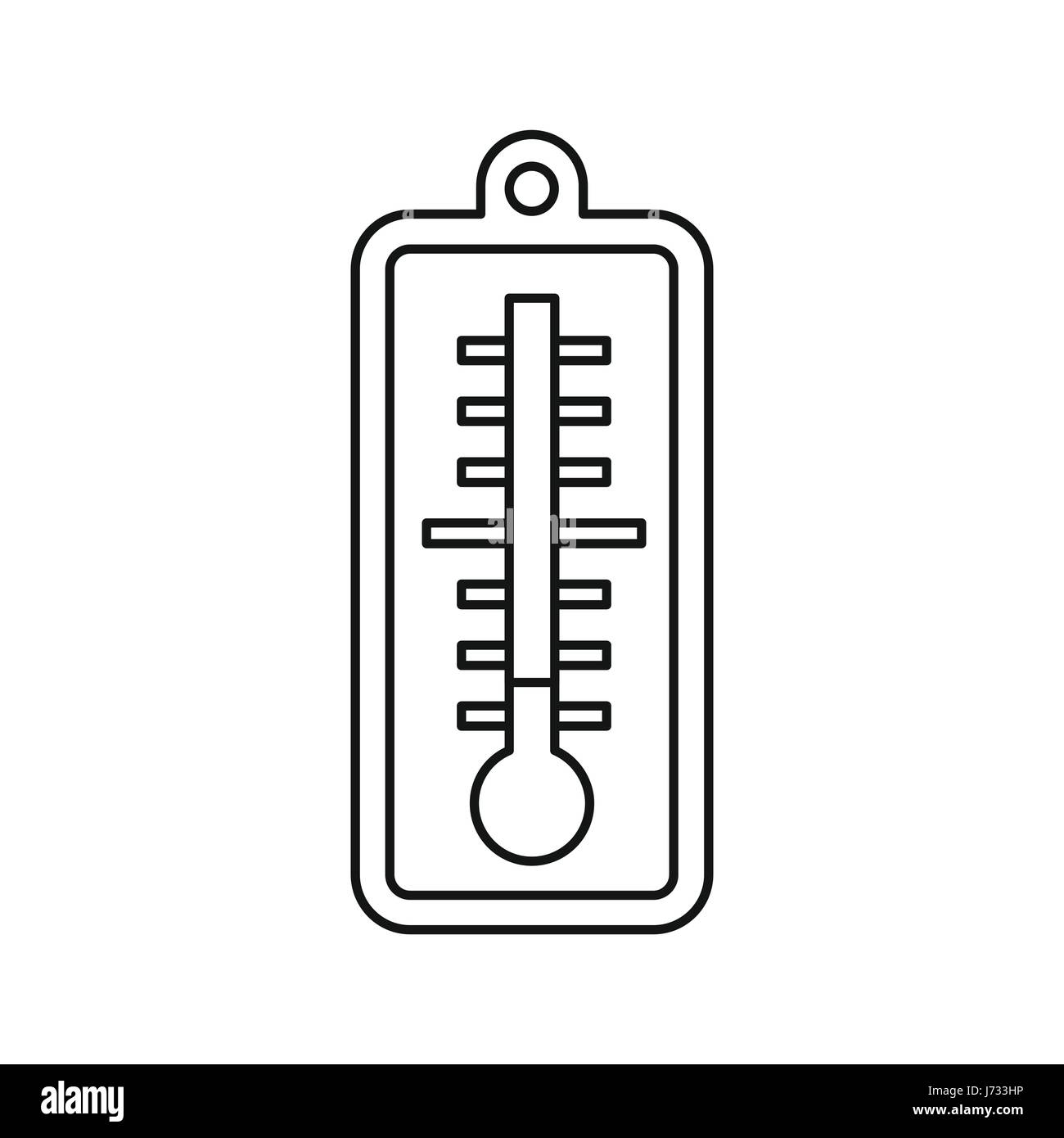 Thermometer indicates low temperature icon Stock Vector Image & Art Alamy