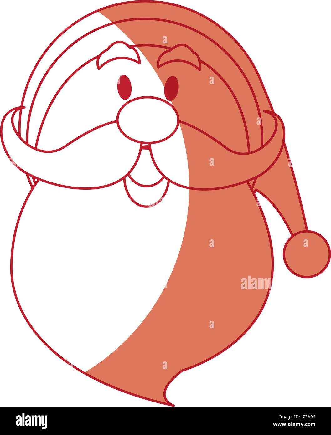santa claus cartoon character merry christmas Stock Vector Image & Art ...