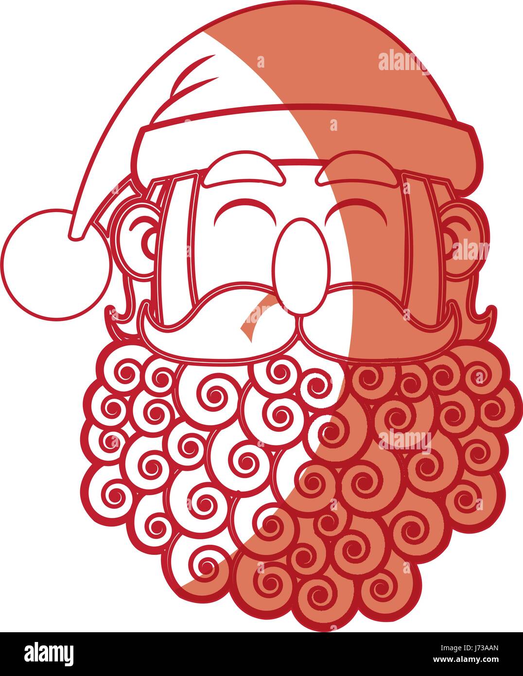 santa claus cartoon character merry christmas Stock Vector Image & Art ...