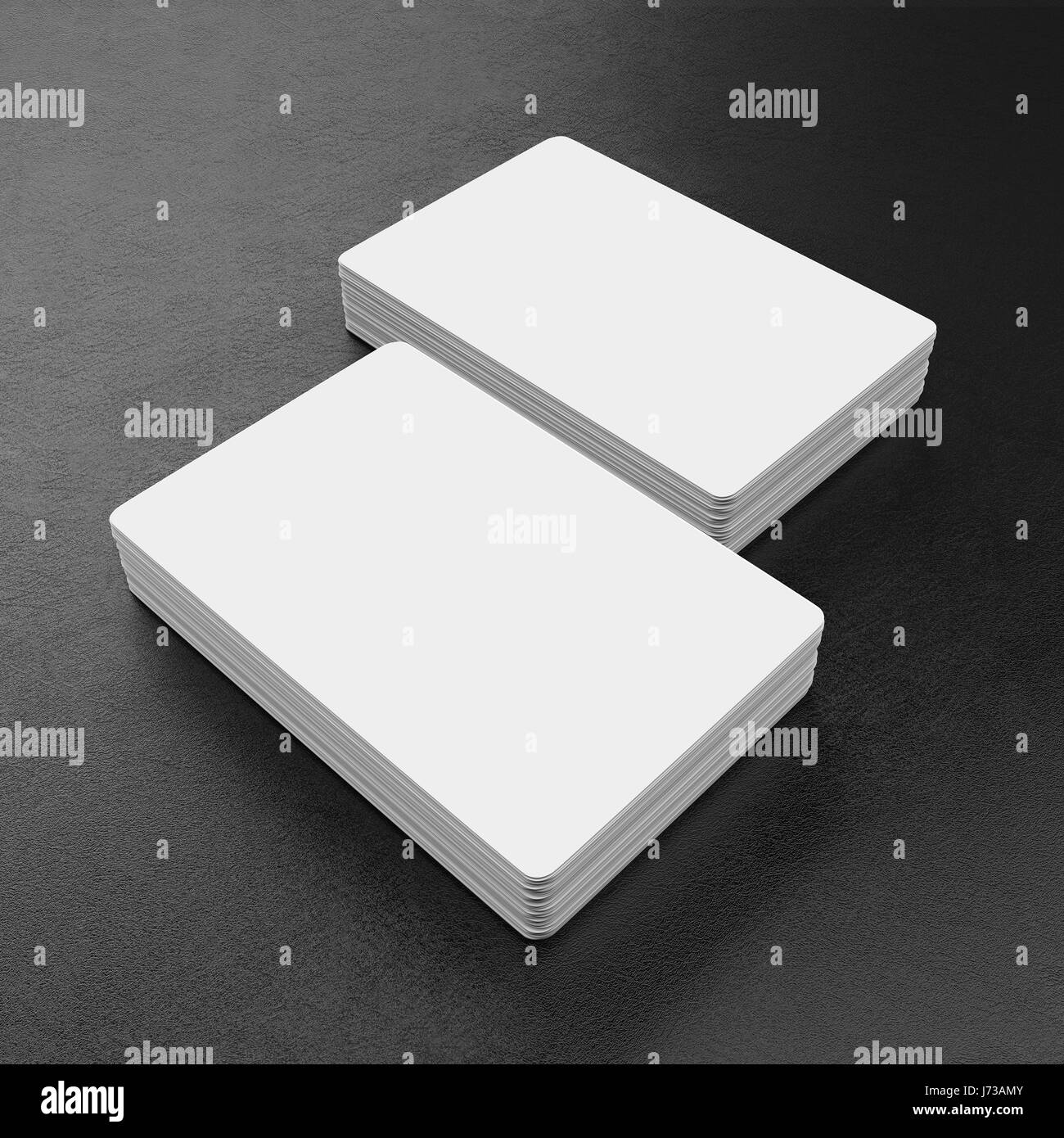 Business cards on black textured background Stock Photo Alamy