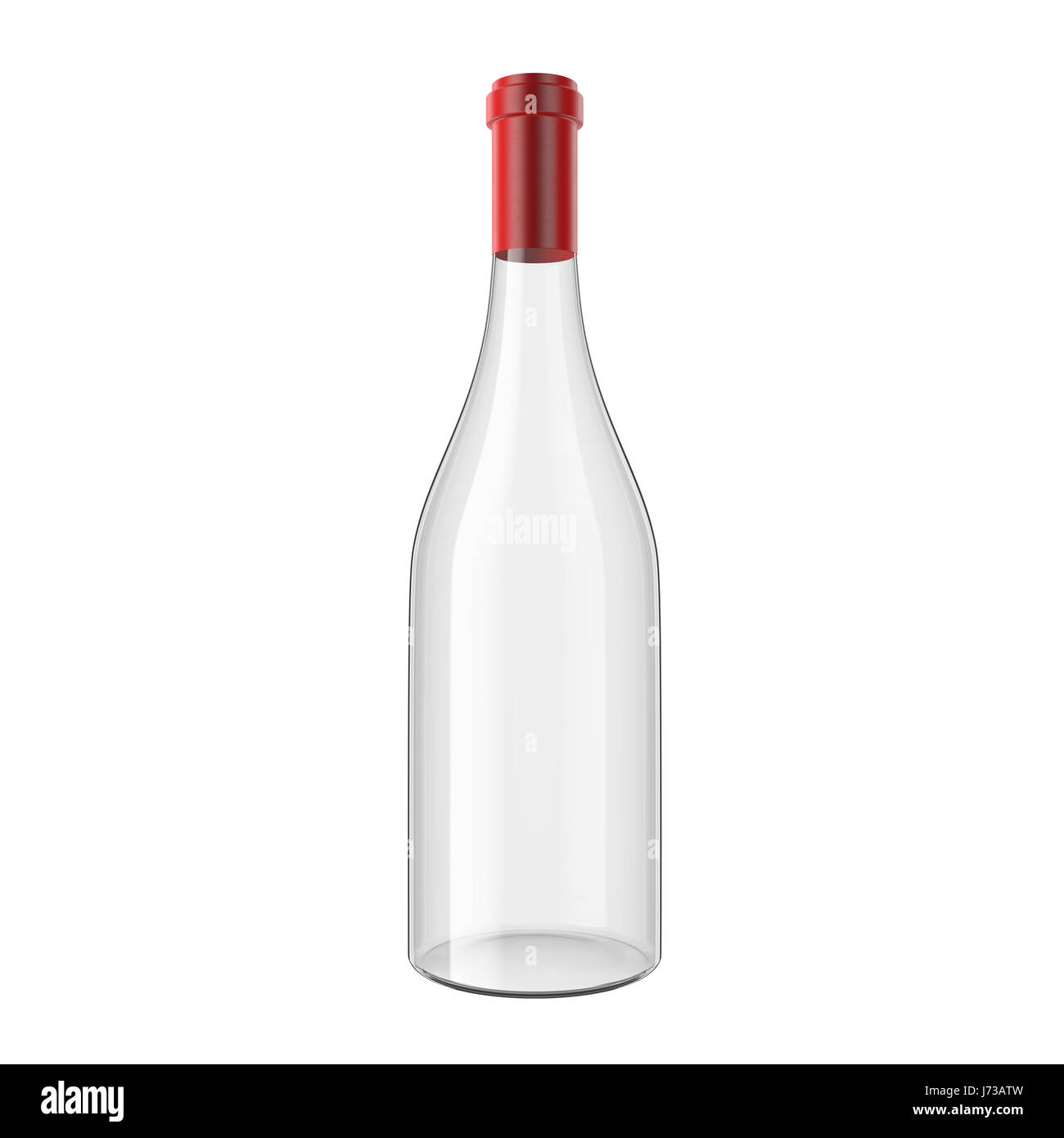 Bottle isolated on a white background Stock Photo - Alamy