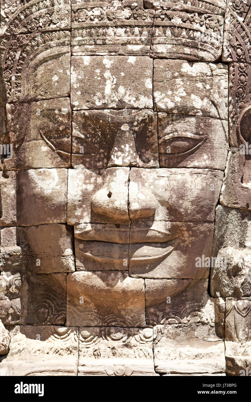 angkor - the bayon Stock Photo - Alamy