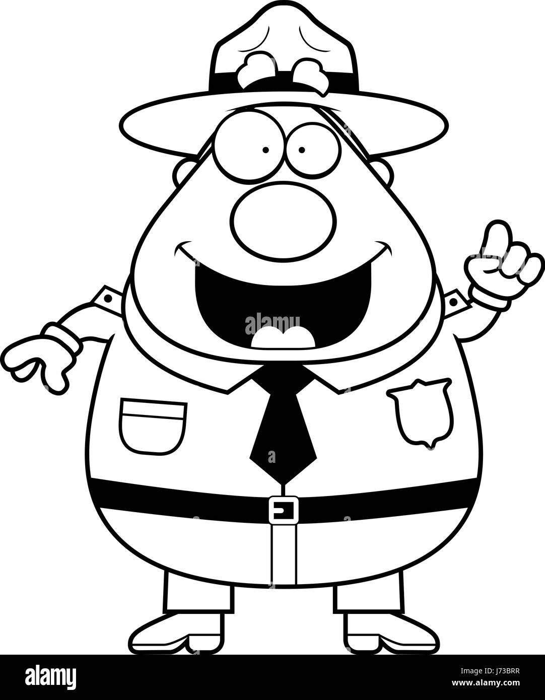 Park ranger uniform Black and White Stock Photos & Images - Alamy