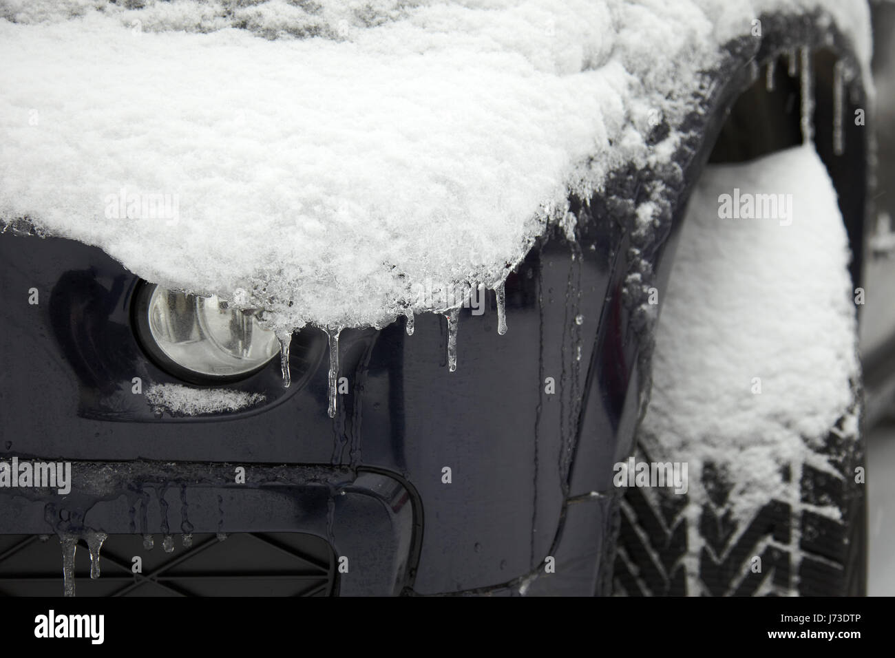 winter cold car automobile vehicle means of travel motor vehicle snowy