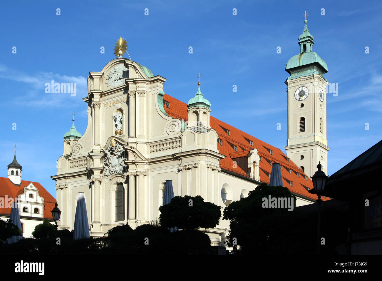 heiliggeistkirche in munich 1 Stock Photo
