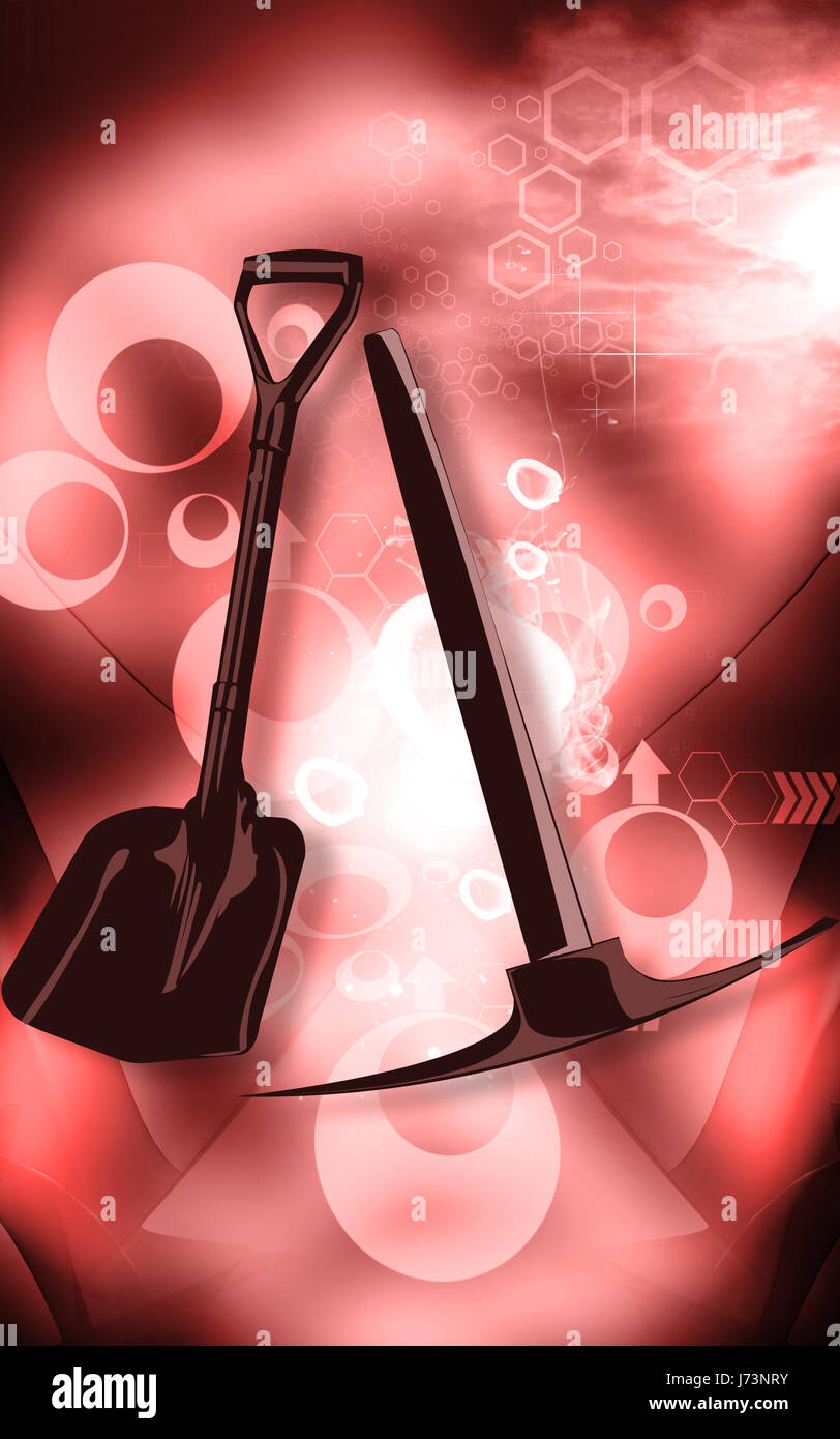 tool industrial shovel axe construction build isolated dirt work factory Stock Photo Alamy