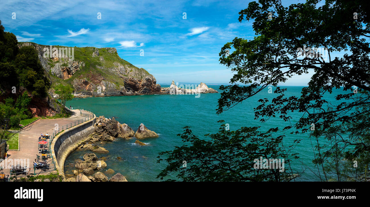 GB - DEVON: Anstey's Cove near Torquay Stock Photo