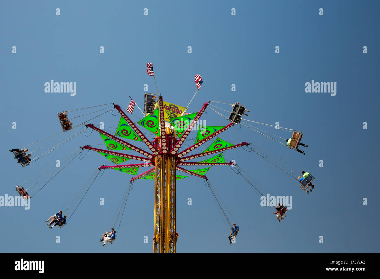 Phoenix Arizona The Vertigo Carnival Ride At The Maricopa