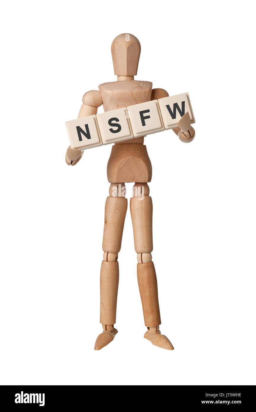 Nsfw sign hi-res stock photography and images - Alamy