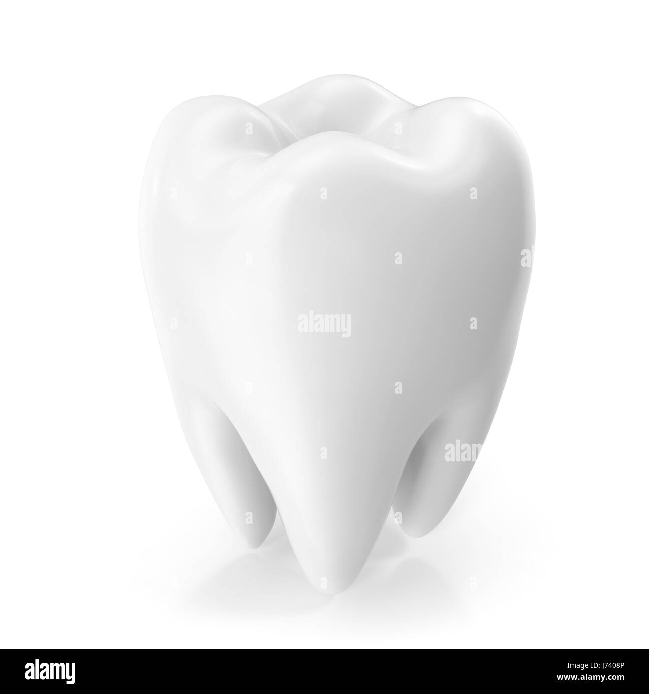 Tooth 3D Dental, medicine and health concept design element.3D rendering Stock Photo