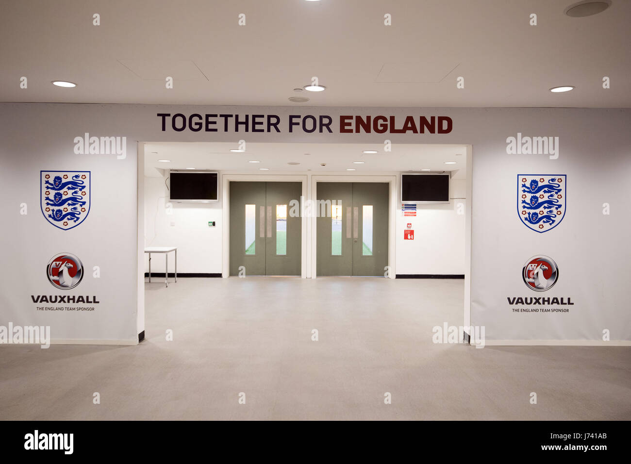 Wembley Football Tunnel High Resolution Stock Photography And Images 