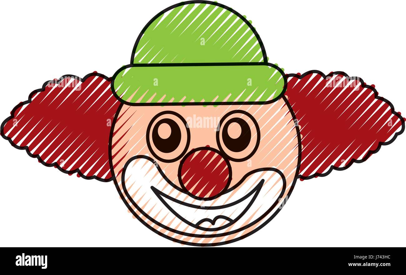 funny clown character icon Stock Vector Image & Art - Alamy
