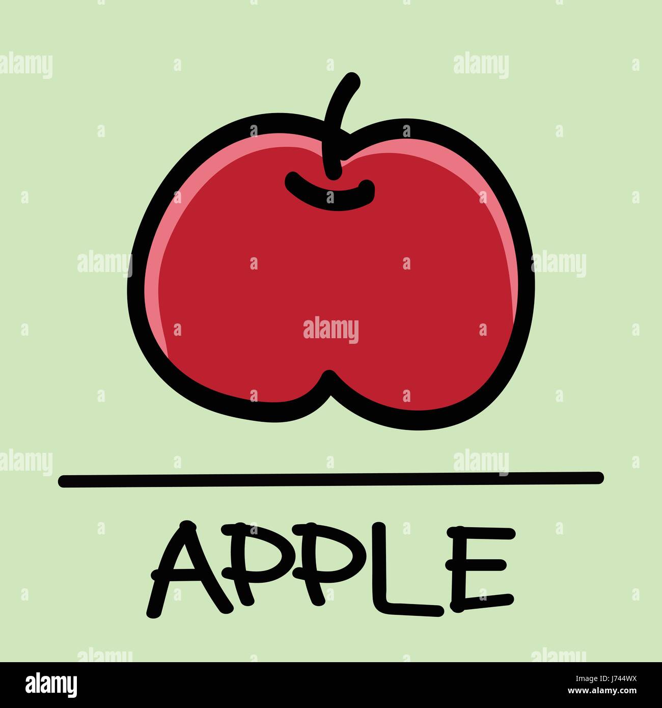How to draw apple very easy step by stepjpg by drawingartificer on  DeviantArt