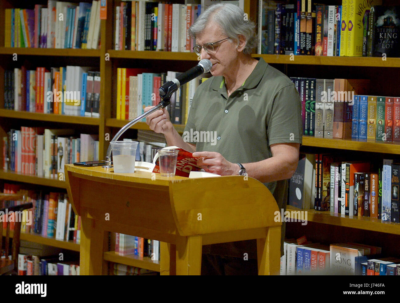 David H Weisberg discussing and sign copies of his book 'The American ...