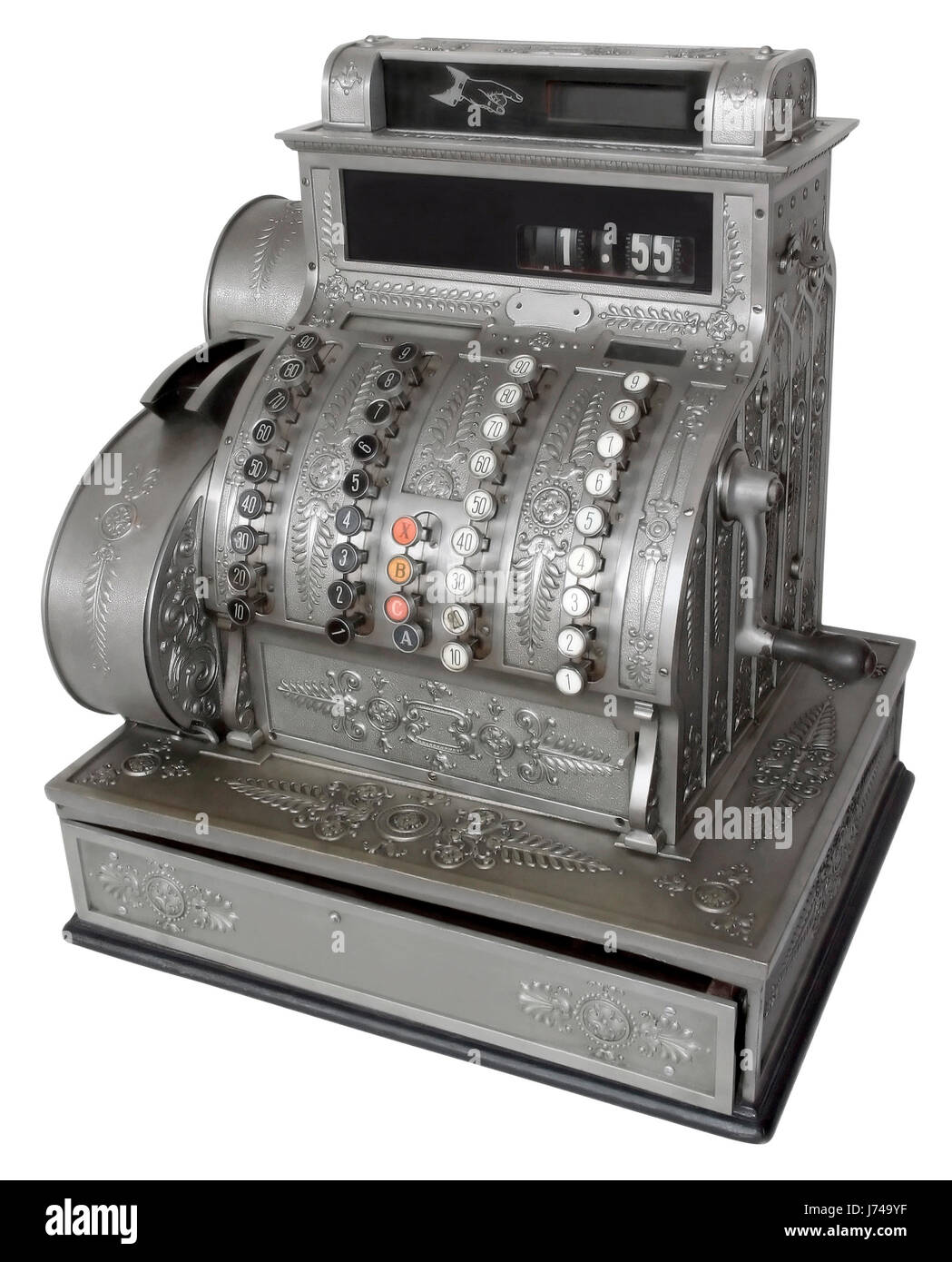 currency calculator shopping finance register cashier counter money pay