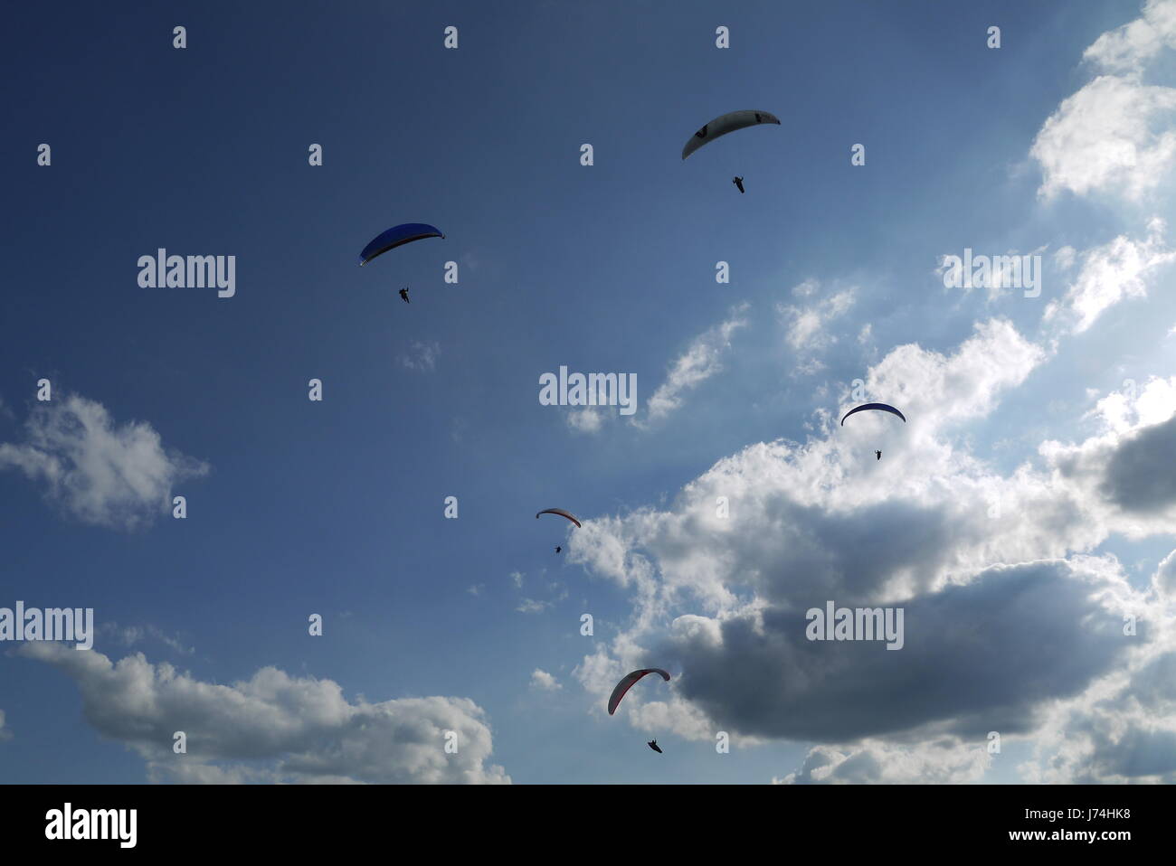 firmament sky clouds spare time free time leisure leisure time sport sports Stock Photo