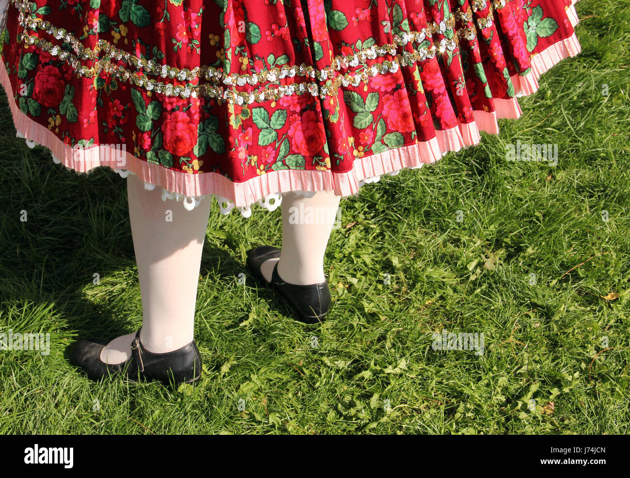 skirt culture party celebration traditional clothes individual clothing archaic Stock Photo