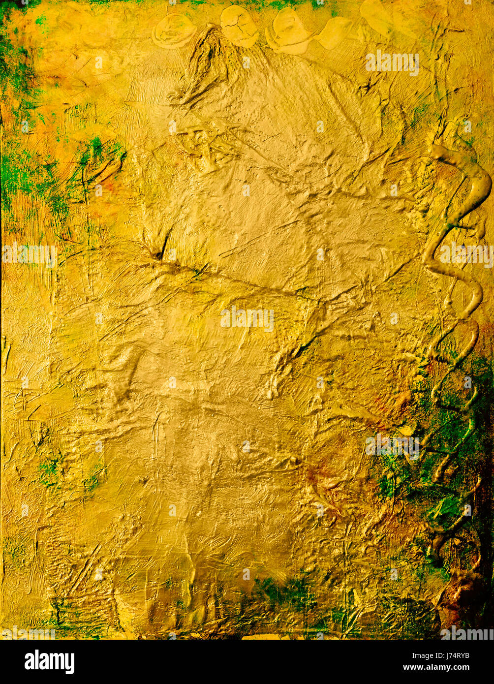 art painting paint painted areas structure paintings gold scratch art painting Stock Photo Alamy