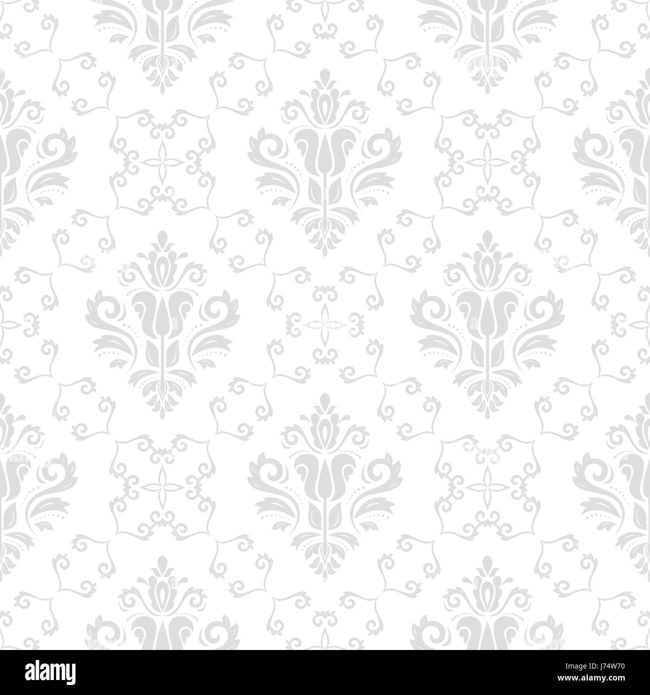 Seamless Damask Background Stock Photo Alamy