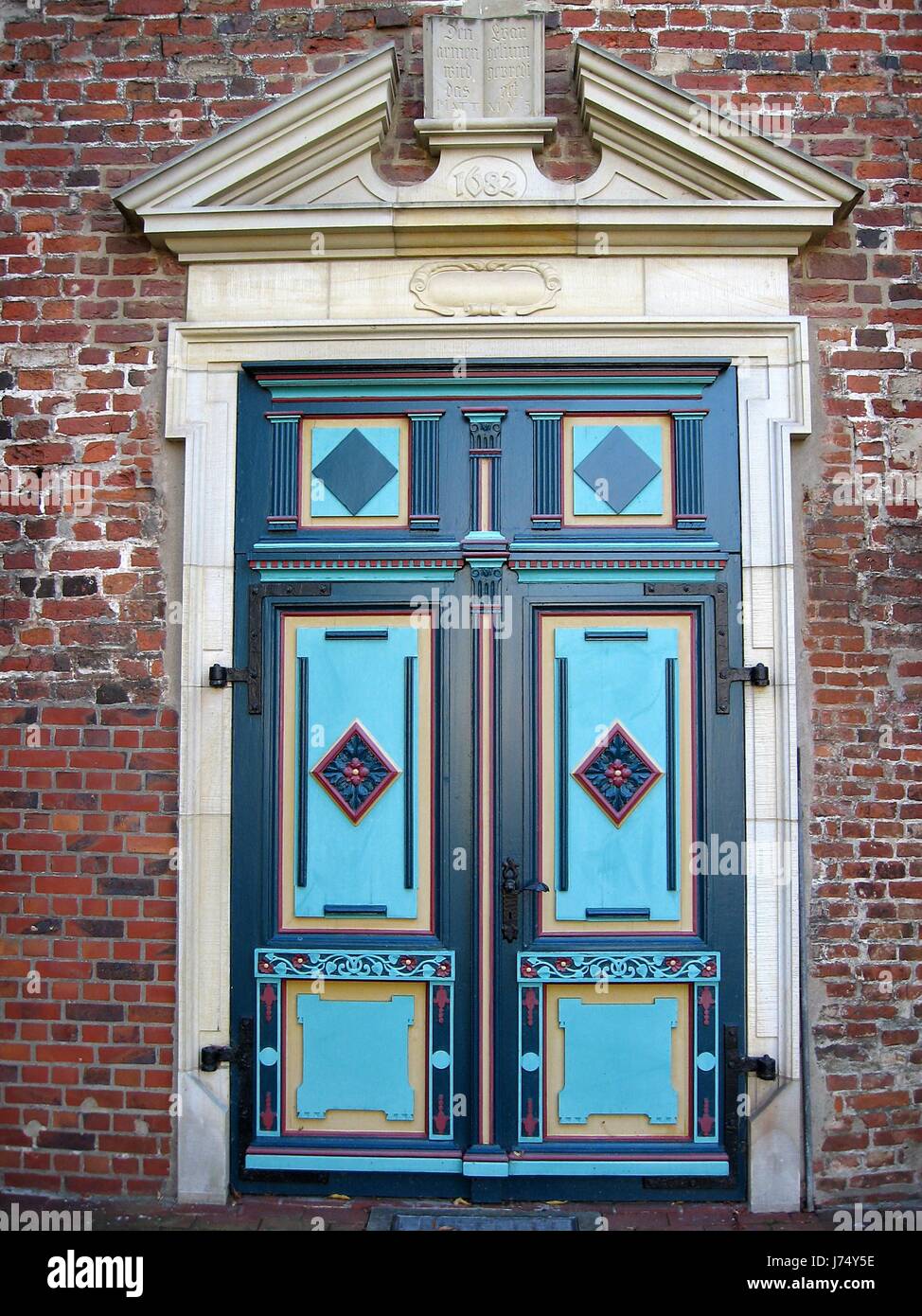 old church door Stock Photo