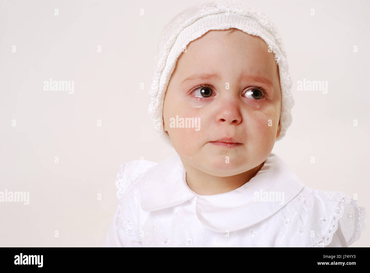 sad weep cry crying weeper weeping child girl girls toddler teardrop tear Stock Photo Alamy