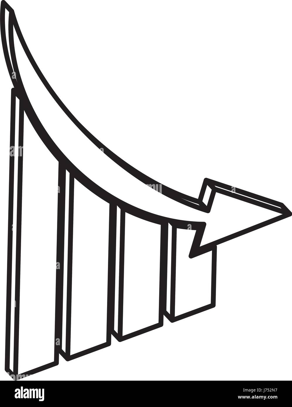 financial chart icon Stock Vector Image & Art - Alamy