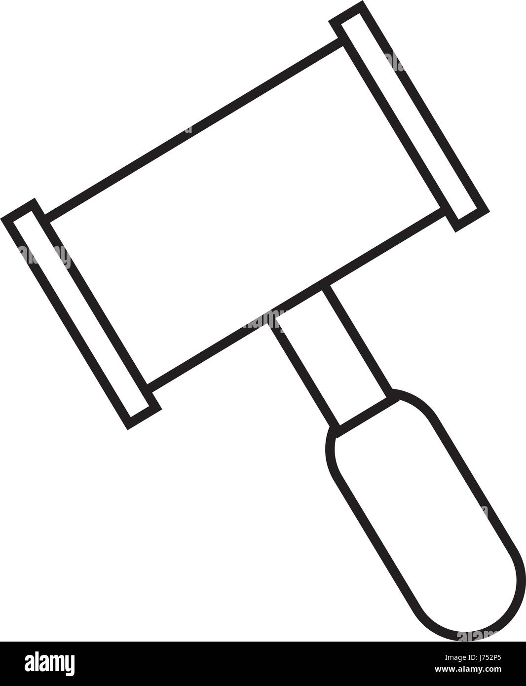 hammer law icon Stock Vector Image & Art Alamy