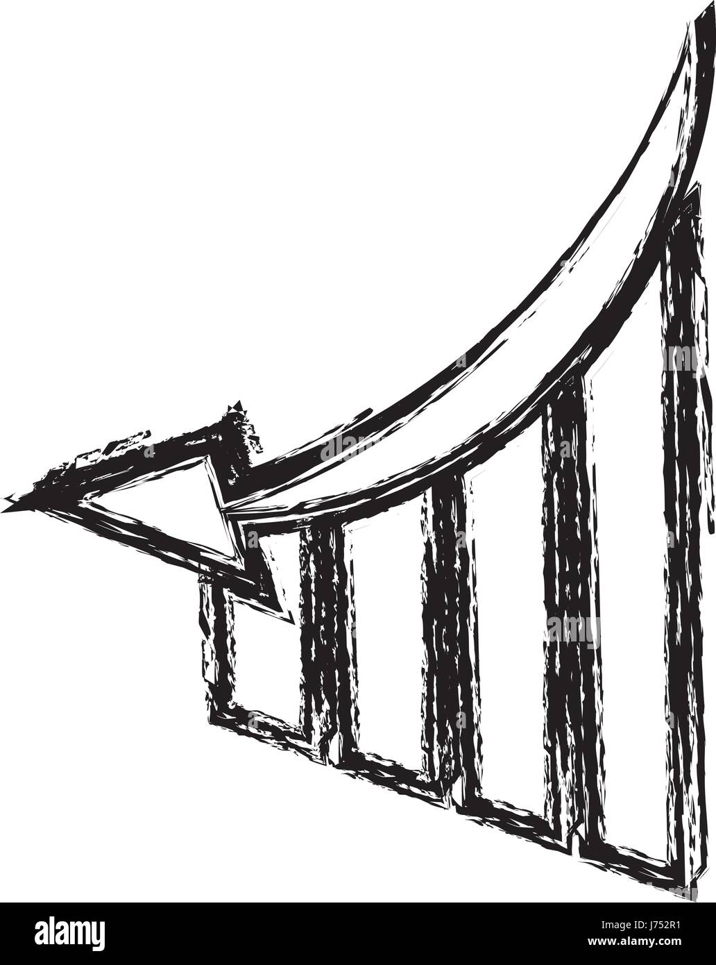 financial chart icon Stock Vector Image & Art - Alamy