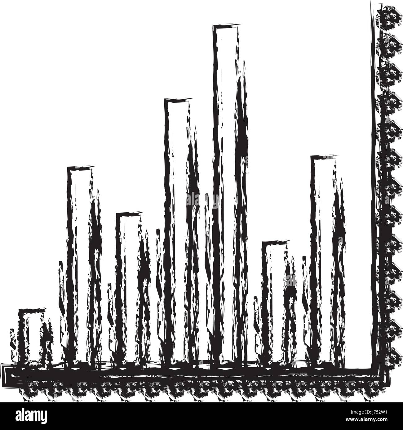 financial chart icon Stock Vector Image & Art - Alamy