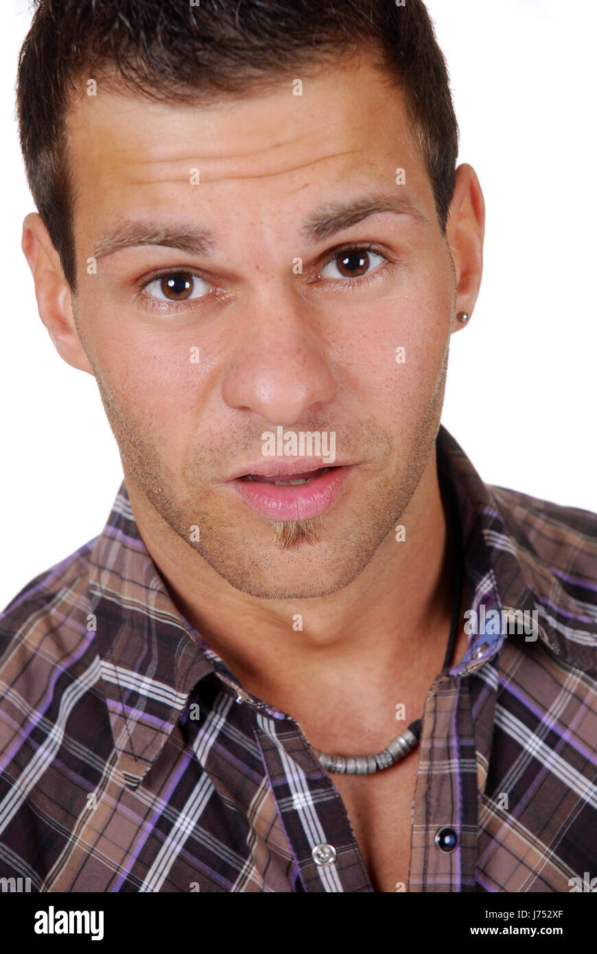 Frightened Questioning Shocked Portrait Format Baffled Frighten Scare