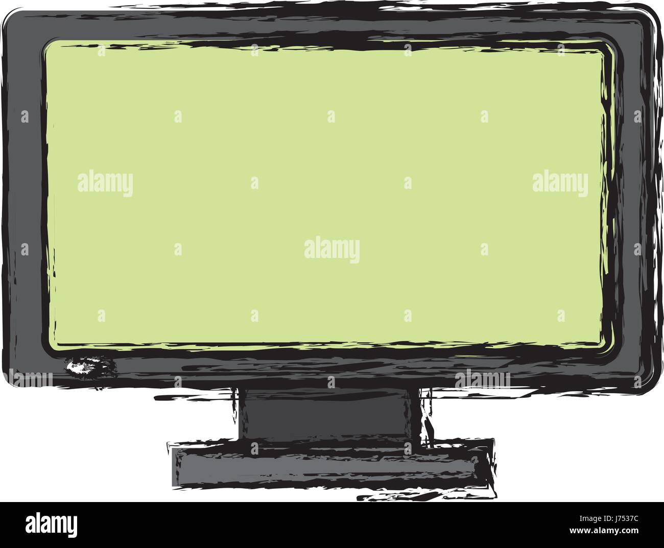 computer monitor icon Stock Vector Image & Art - Alamy