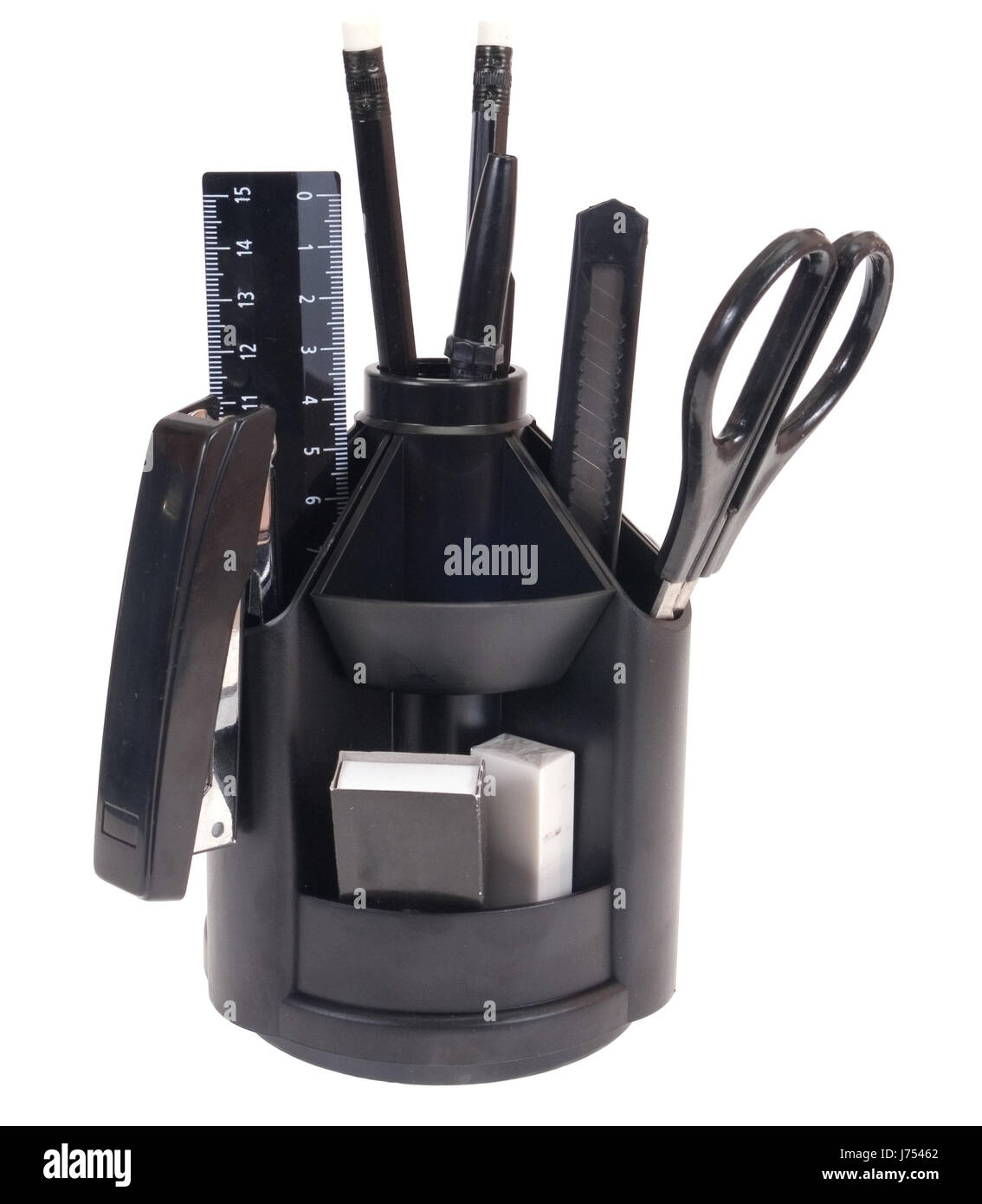 office isolated plastic synthetic material scissors scissor organizer