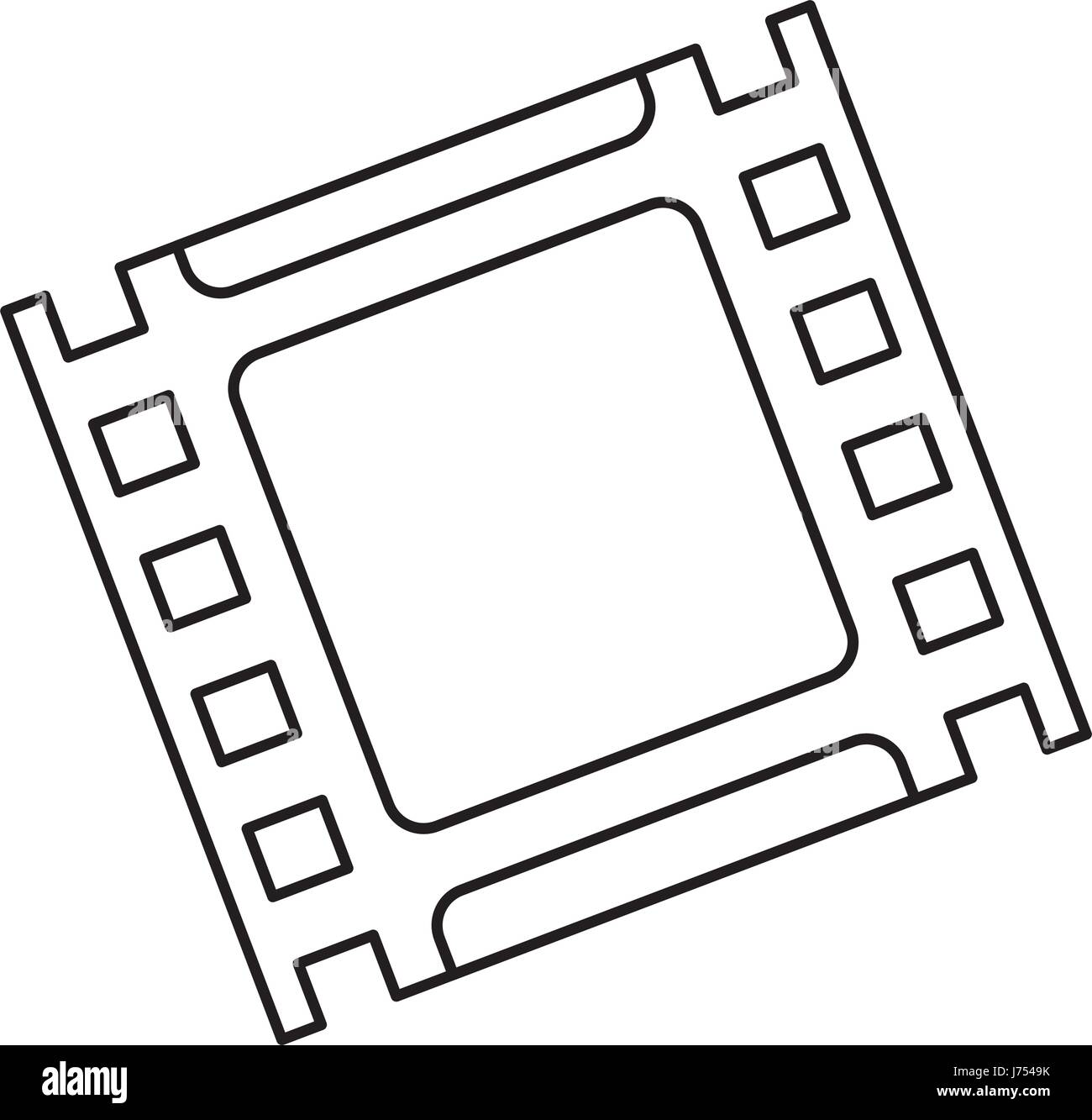 film tape icon Stock Vector Image & Art Alamy