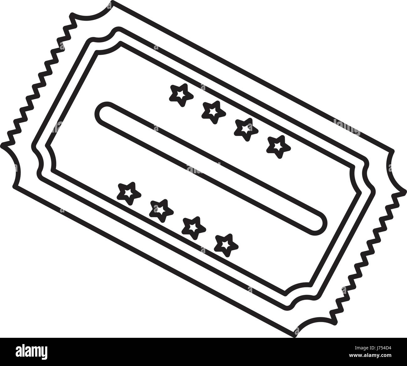 cinema ticket icon Stock Vector Image & Art - Alamy