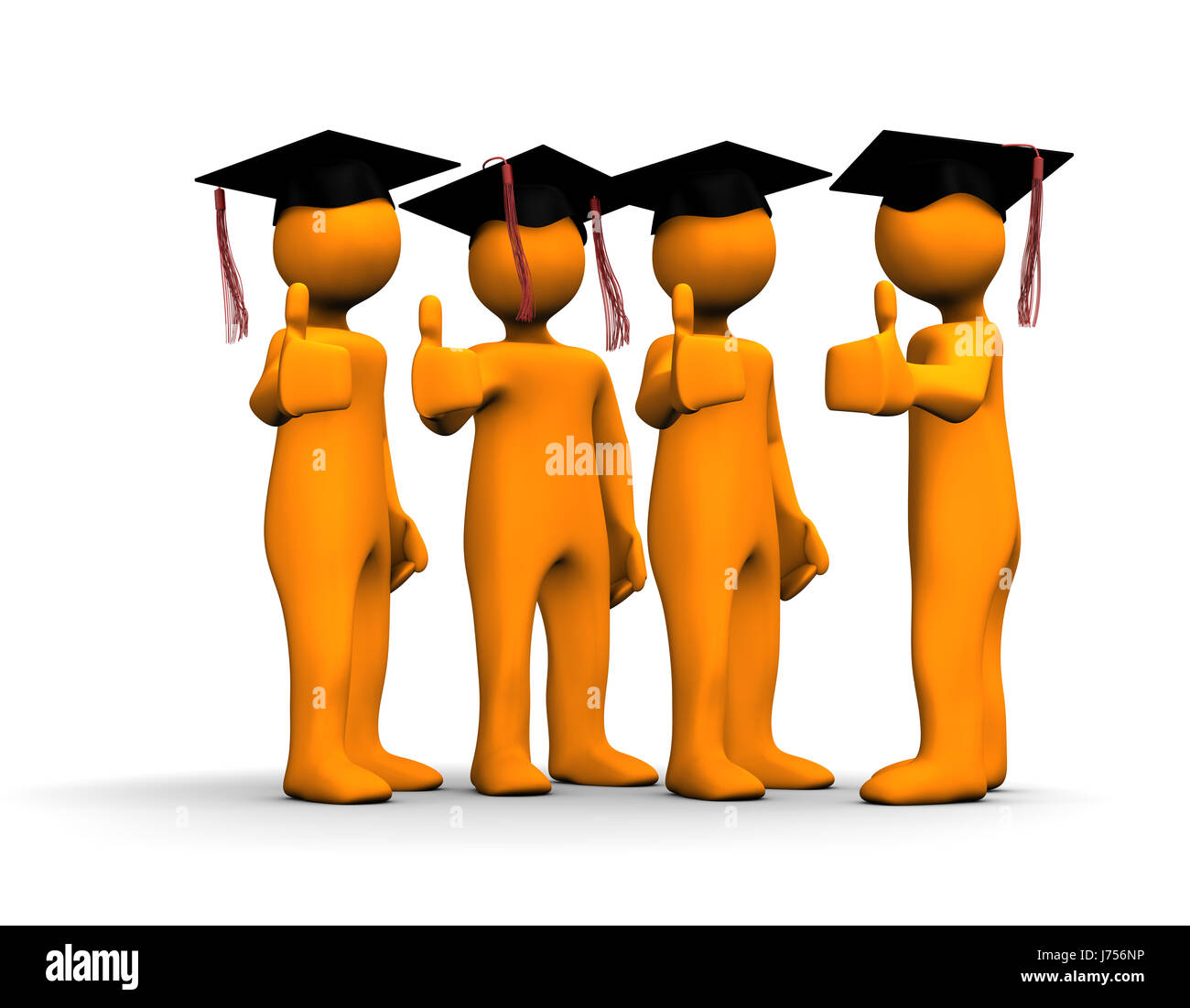 graduates Stock Photo