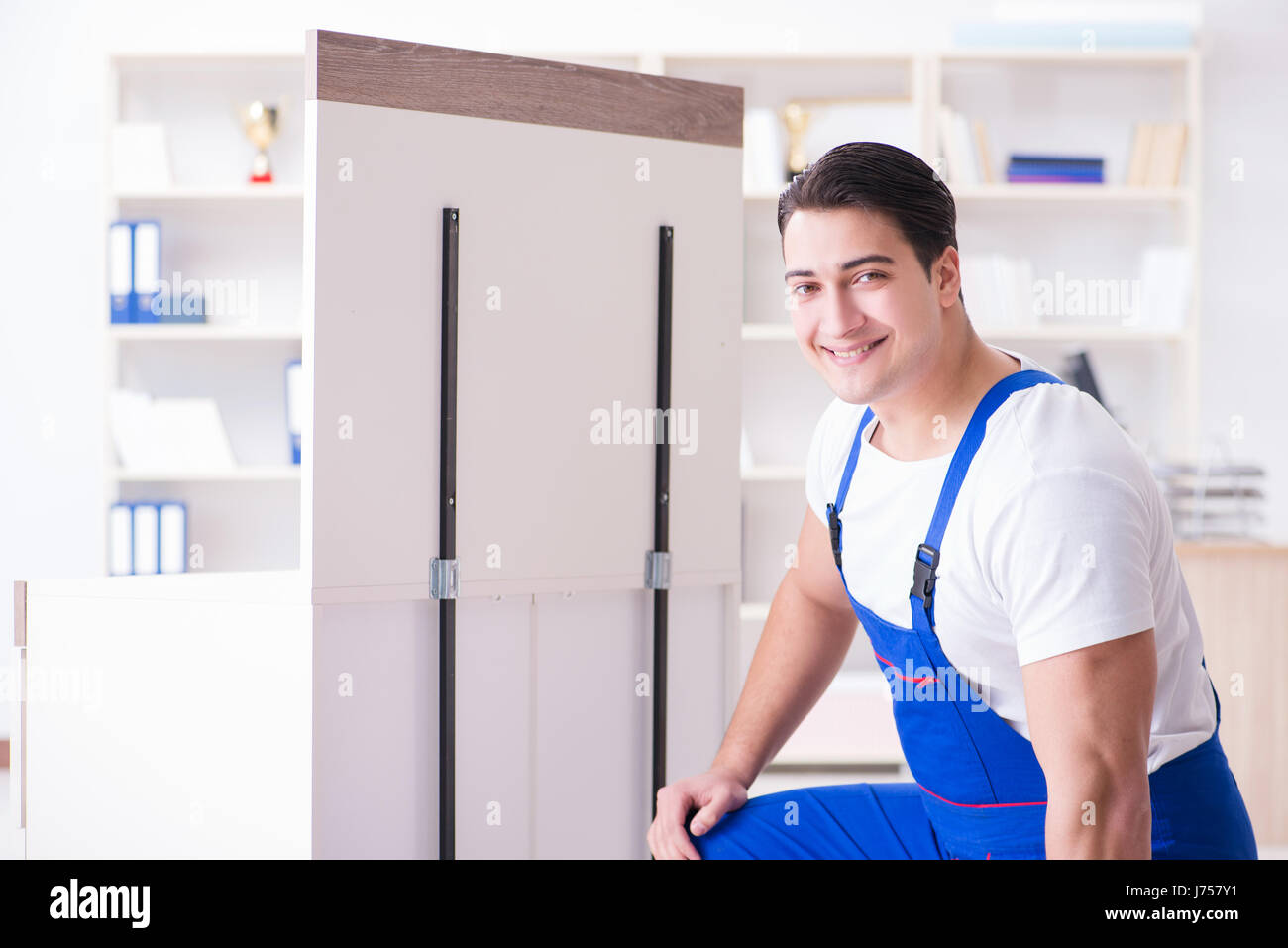 Furniture repair and assembly concept Stock Photo Alamy