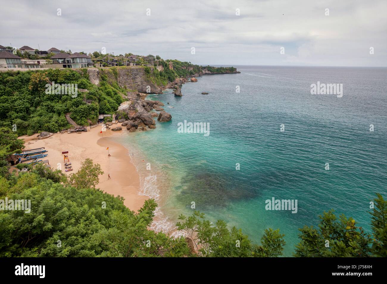 Holiday in Bali, Indonesia - Kubu Beach And Pantai Tengal Wangi Stock Photo