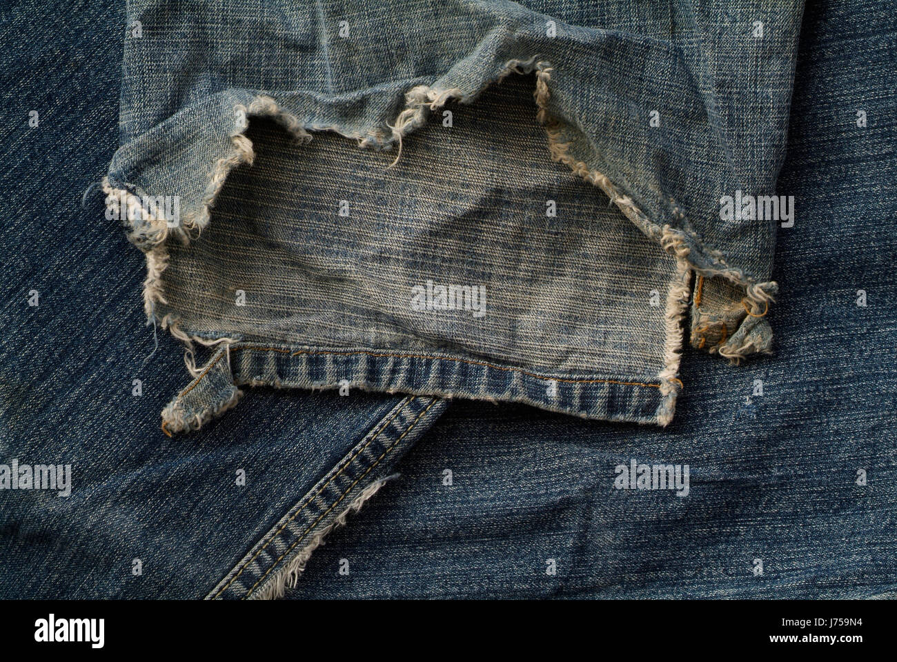 tattered trousers