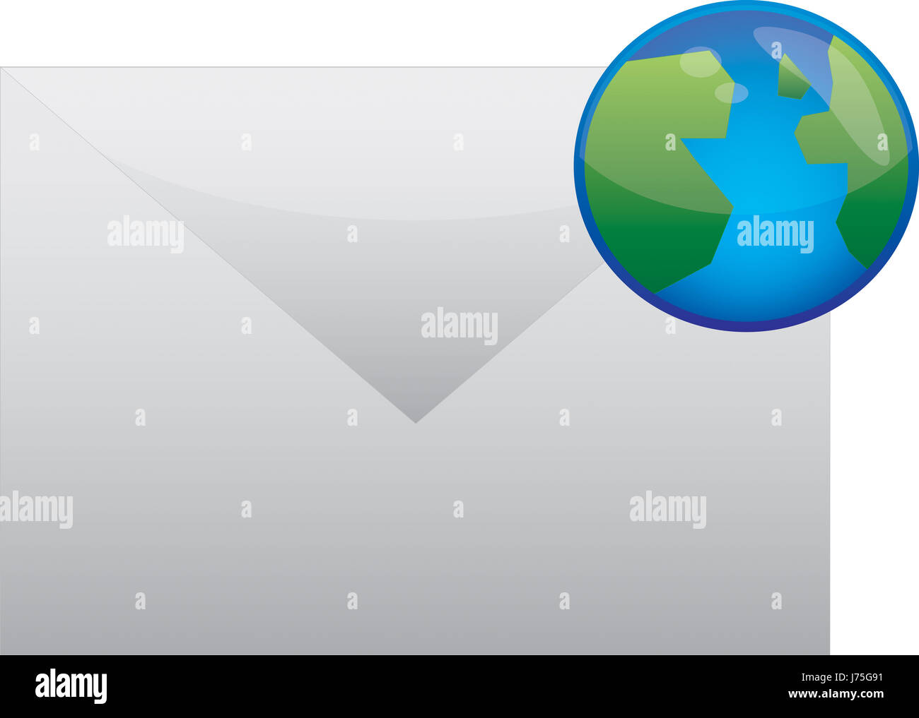 illustration email icon computers computer blue graphic plain email ...