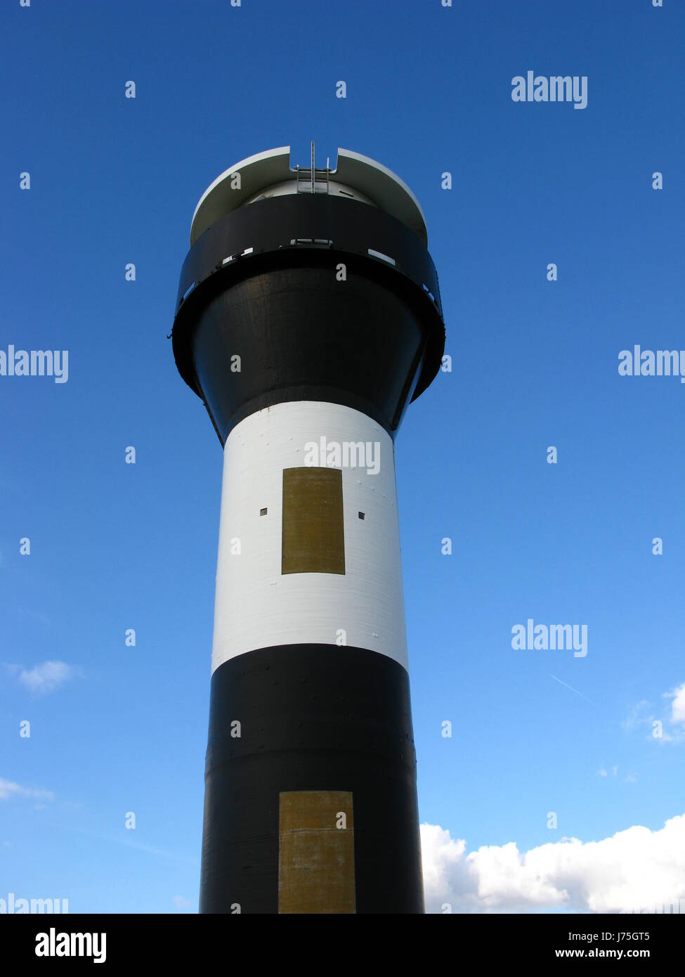 twielenflether lighthouse Stock Photo
