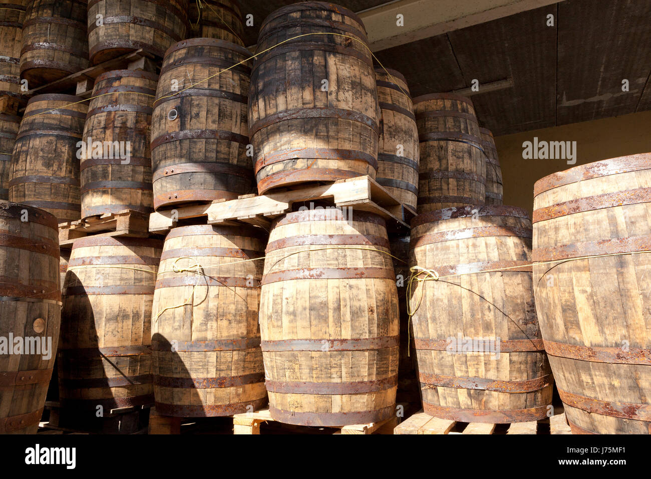 Old rum distillery, factory in Saint Lucia Stock Photo Alamy