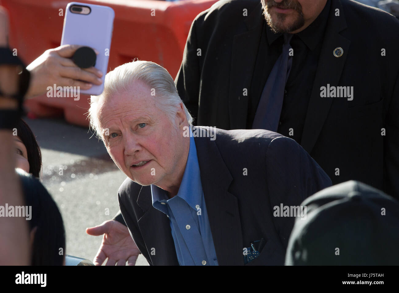 Jon Voight attends the premiere of Disney's 'Pirates Of The Caribbean: Dead Men Tell No Tales' at Dolby Theatre on May 18, 2017 in Hollywood, California Stock Photo