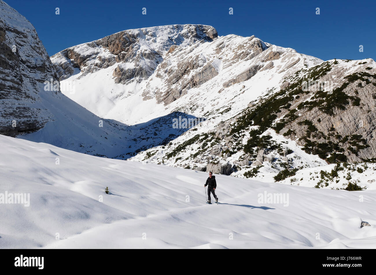 Snowshoeing dolomites hires stock photography and images Alamy