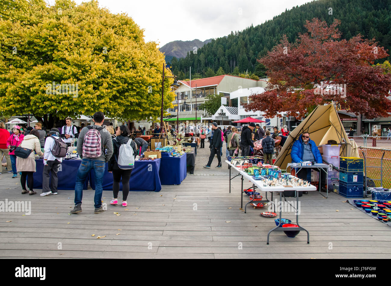 Queenstown,New Zealand April 22,2016 Creative Queenstown Arts and