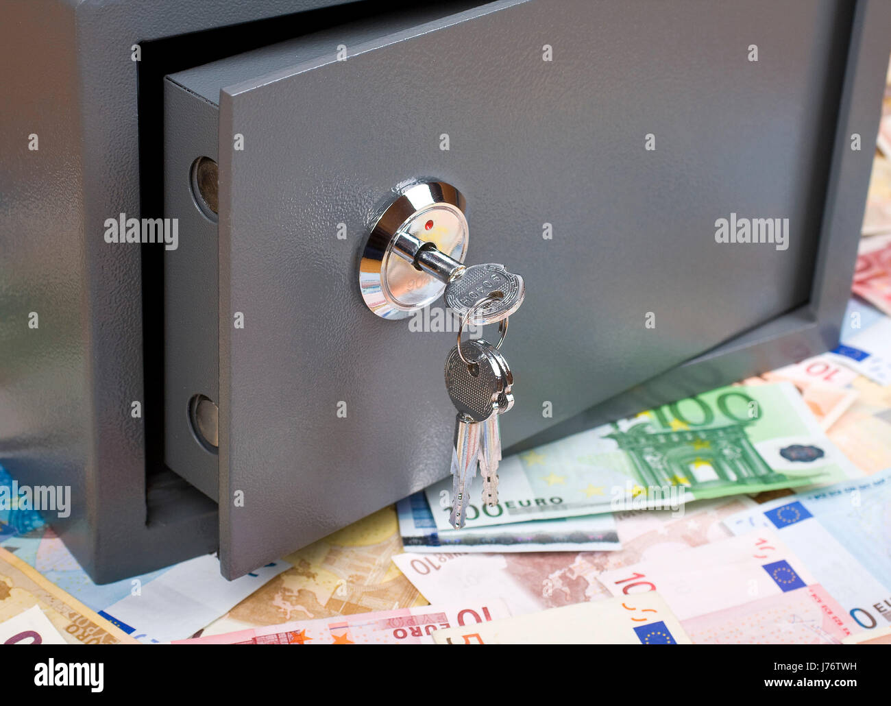 protect protection safe theft stealing contactor guaranty pledge bail security Stock Photo