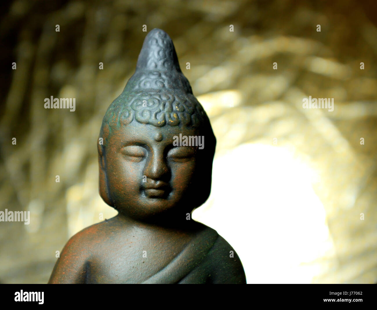 belief buddha peace meditation adore idol zen buddhism macro close-up macro Stock Photo